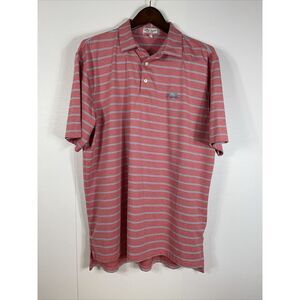 Peter Millar‎ Summer Comfort Polo L Striped Stretch Shadow Wood (Estero, FL)